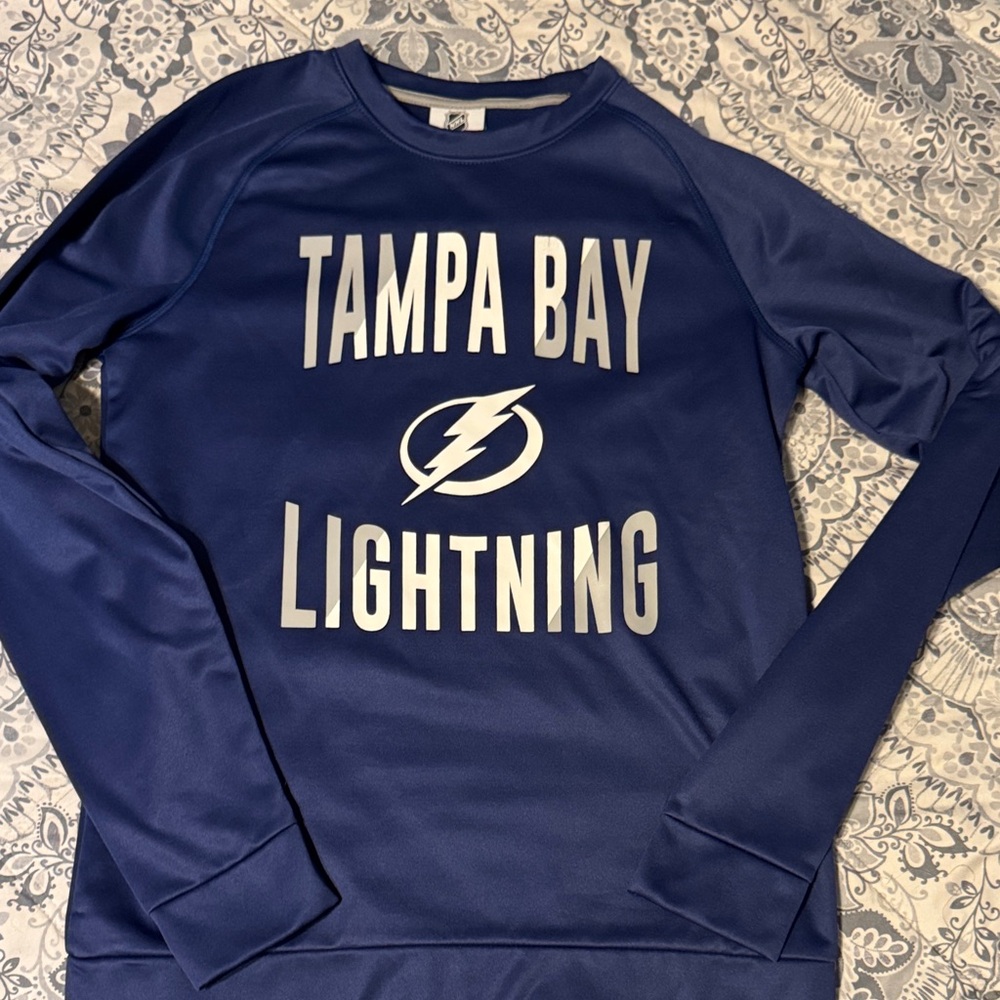 NHL Tampa Bay Lightning Blue Sweatshirt